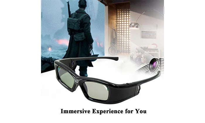 GL410 3D Glasses For Projector Full HD Active