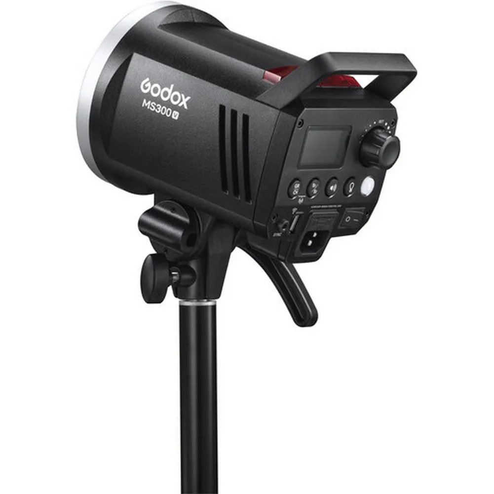 Godox 'Home Studio' Starter 600W (2 x MS300-V) Studio Flash Lighting Photography Kit - Bundle