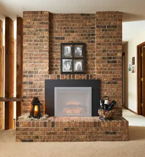 GreatCo 42-Inch Electric Fireplace Flush Mount Conversion Kit