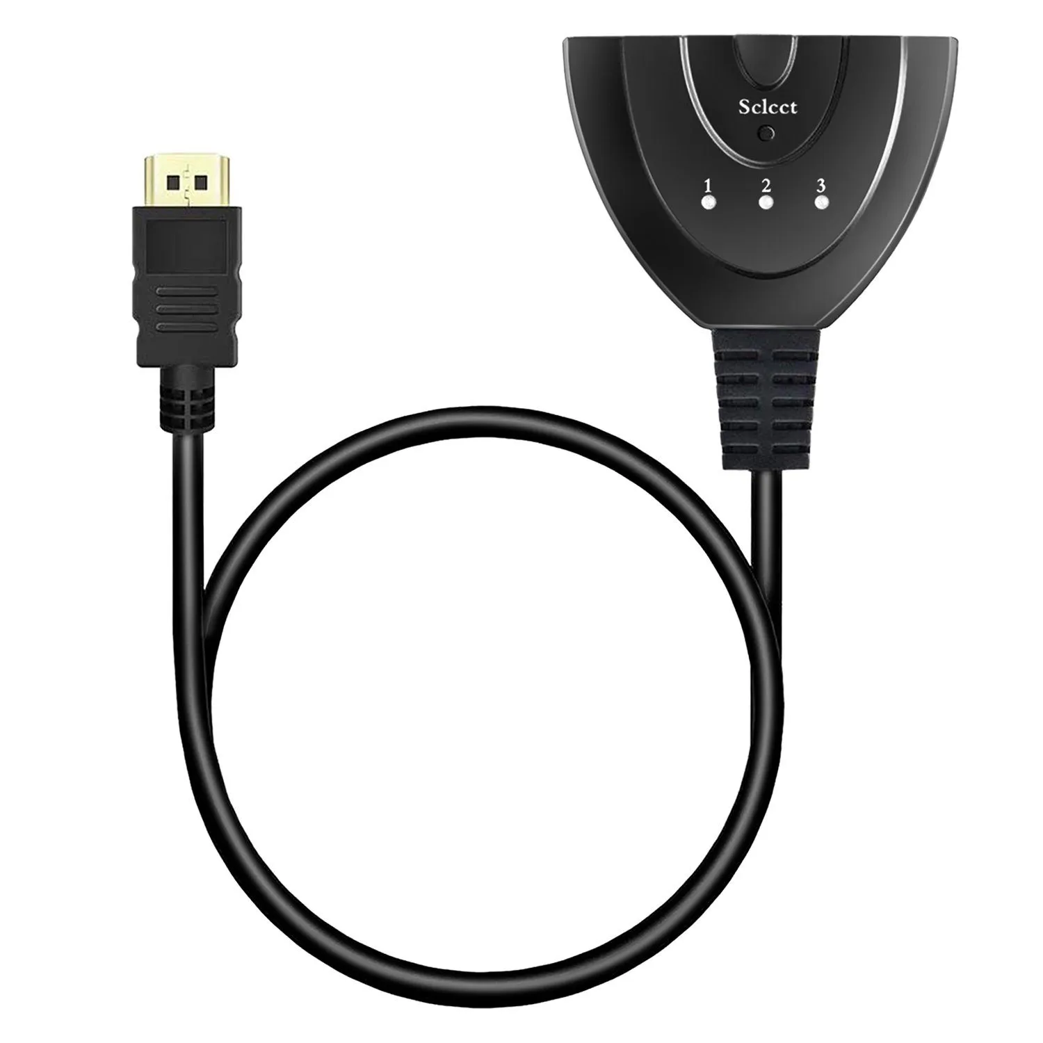 HDMI 1080P 3-in-1 Output HDTV Switch Splitter