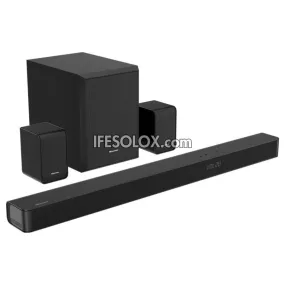 Hisense AX5100G 5.1Ch 340W Bluetooth Sound Bar with Wireless Subwoofer   Dolby Atmos - Brand New