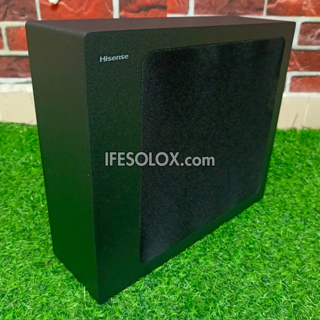Hisense HS2100 2.1Ch 240W Bluetooth Sound Bar with Wireless Subwoofer   Dolby Atmos - Brand New