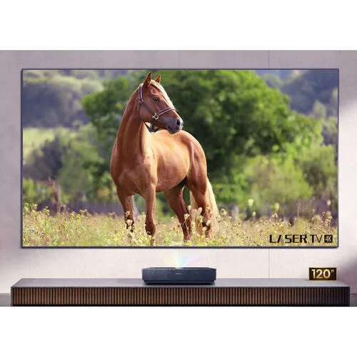 Hisense L5H 2700-Lumen UHD 4K Ultra Short-Throw Laser Smart Home Theater Projector with 120" ALR Screen