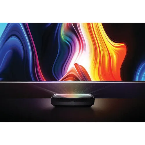 Hisense L9H 3000-Lumen UHD 4K Ultra Short-Throw Laser DLP Smart Home Theater Projector with 100" ALR Screen
