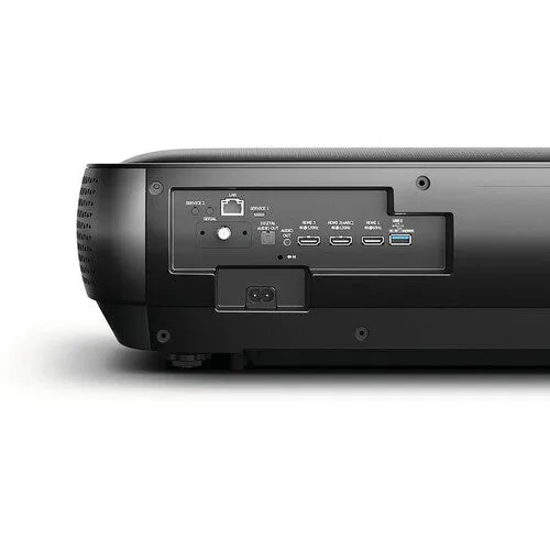 Hisense L9H 3000-Lumen UHD 4K Ultra Short-Throw Laser DLP Smart Home Theater Projector with 100" ALR Screen