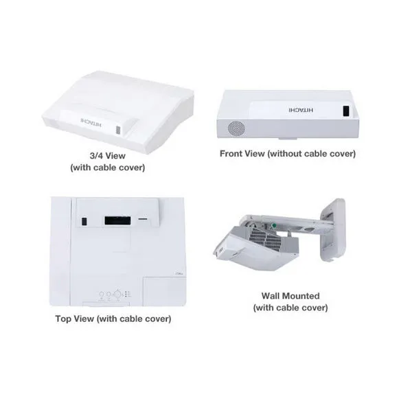 Hitachi CP-TW2503 LCD WXGA Ultra Short Throw (UST) Projector