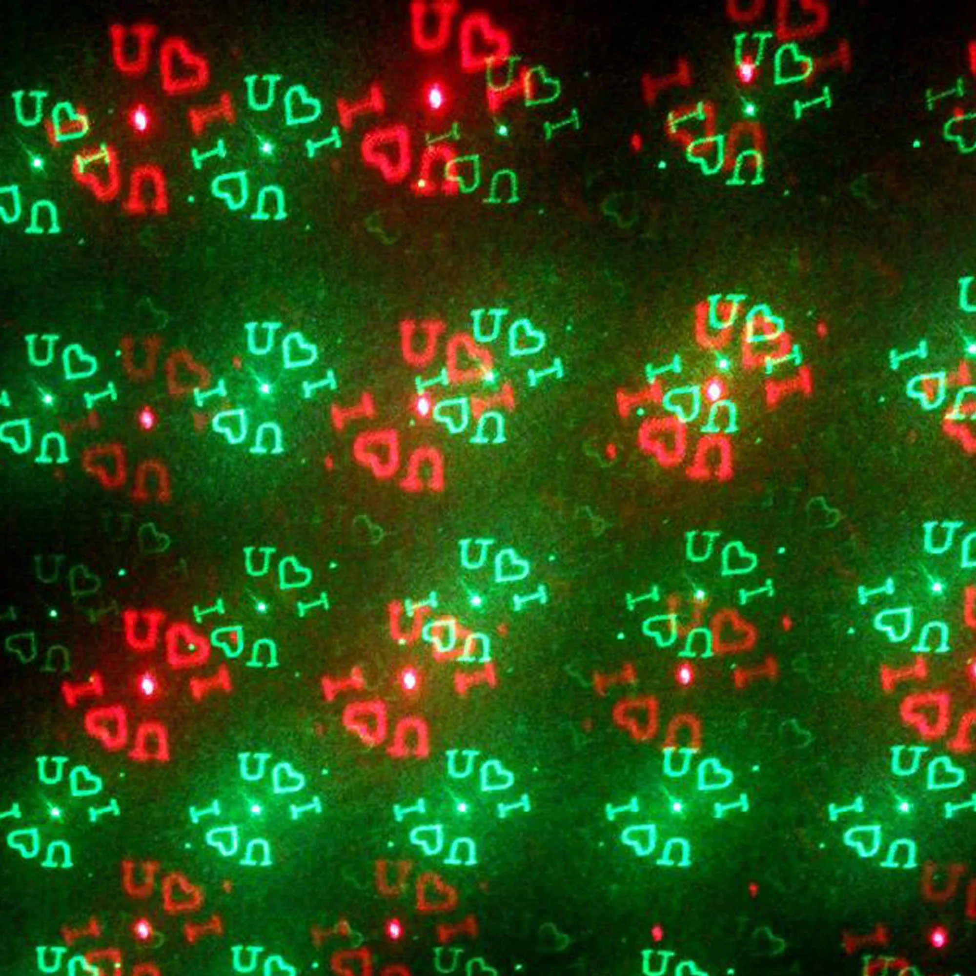 Holiday Light Projectors with Red and Green 12 Patterns