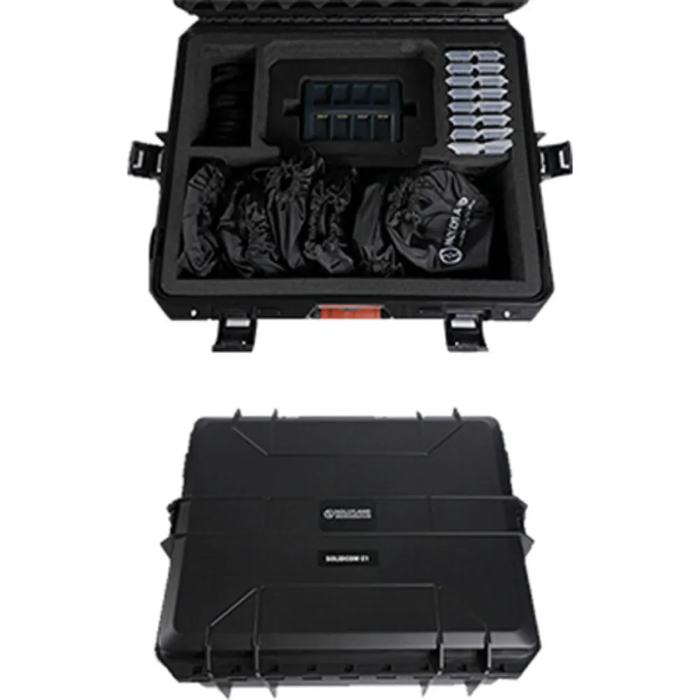 Hollyland Solidcom C1-8S Full-Duplex Wireless DECT Intercom System with 9 Headsets and HUB Base