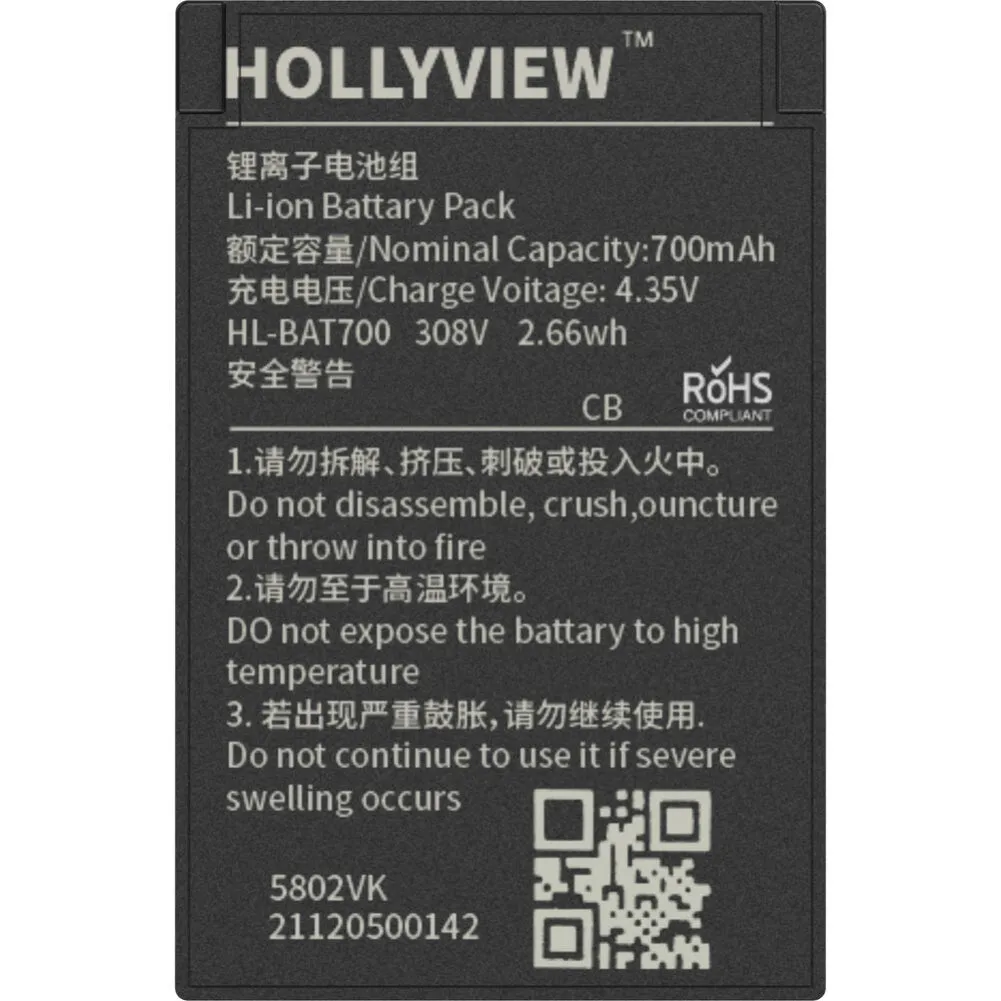 Hollyland Solidcom C1-8S Full-Duplex Wireless DECT Intercom System with 9 Headsets and HUB Base