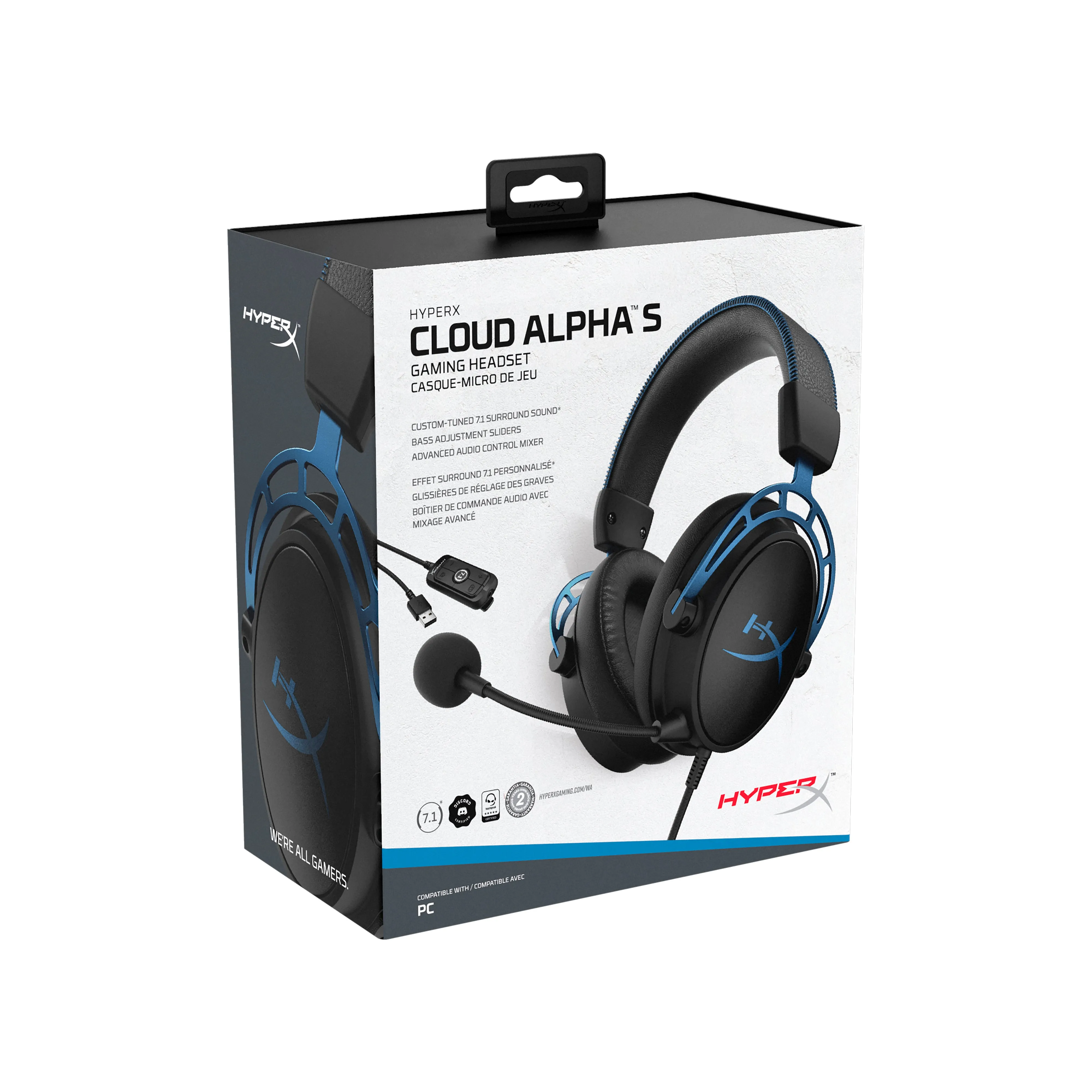 HyperX Cloud Alpha S – Gaming Headset