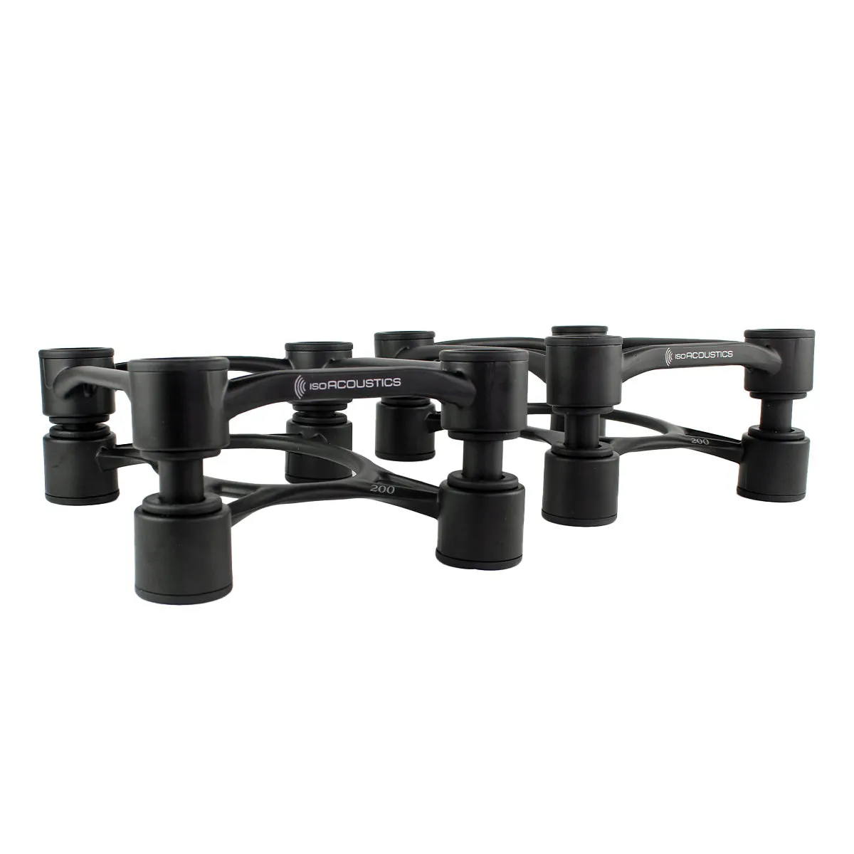 IsoAcoustics Aperta 200 Speaker Isolation Stand - Pair (Black)
