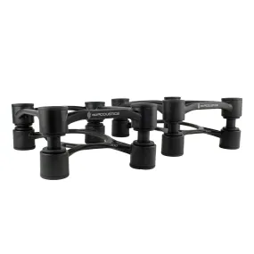 IsoAcoustics Aperta 200 Speaker Isolation Stand - Pair (Black)