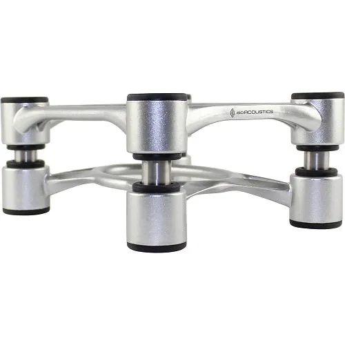 IsoAcoustics ISOAPERTA00SI APERTA Speaker Stands Pair (Silver)