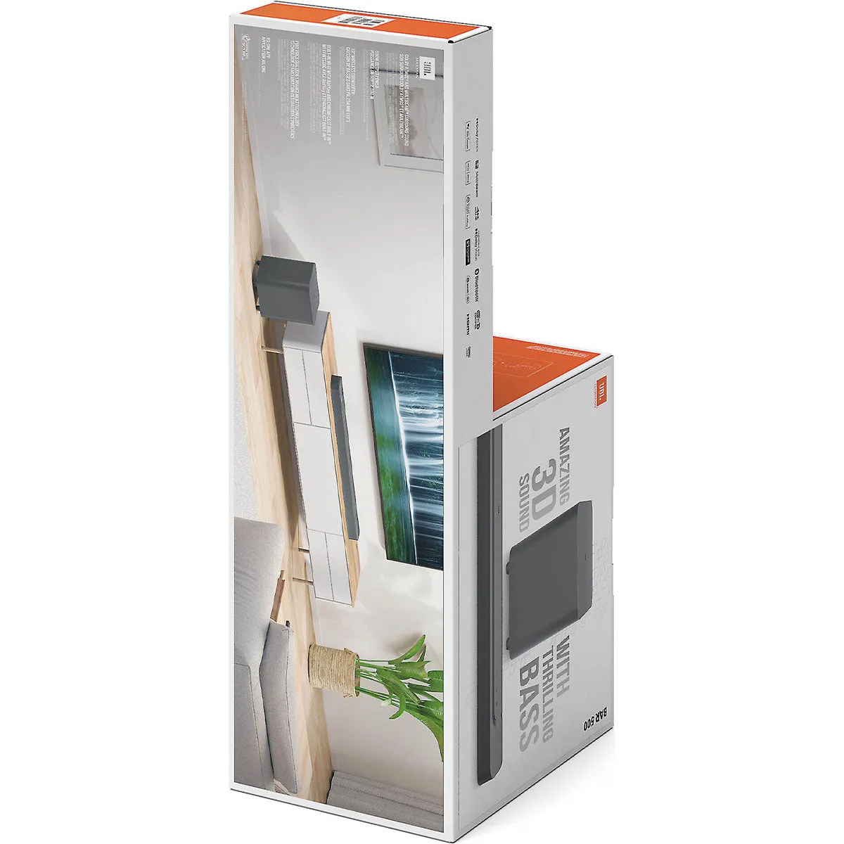JBL Bar 500 5.1 Soundbar with Wireless Subwoofer