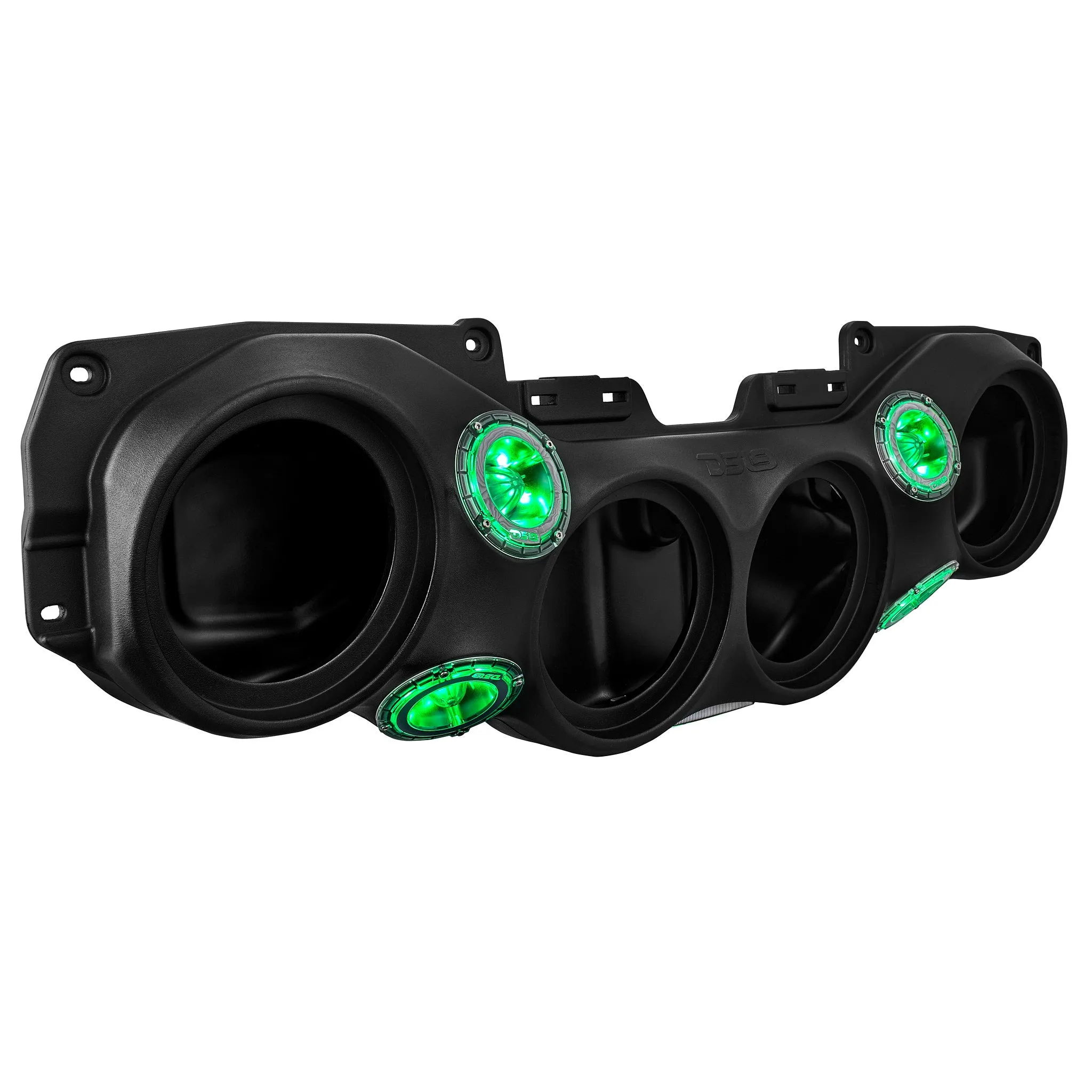 Jeep JL/JLU,JT Overhead Bar System Fits 4 X 8" Speakers (Not Included) and 4 X Tweeters PRO-TW4L and Harness Included - Black