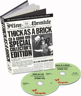 JETHRO TULL = THICK AS A BRICK: 40TH ANN. (CD DVD)
