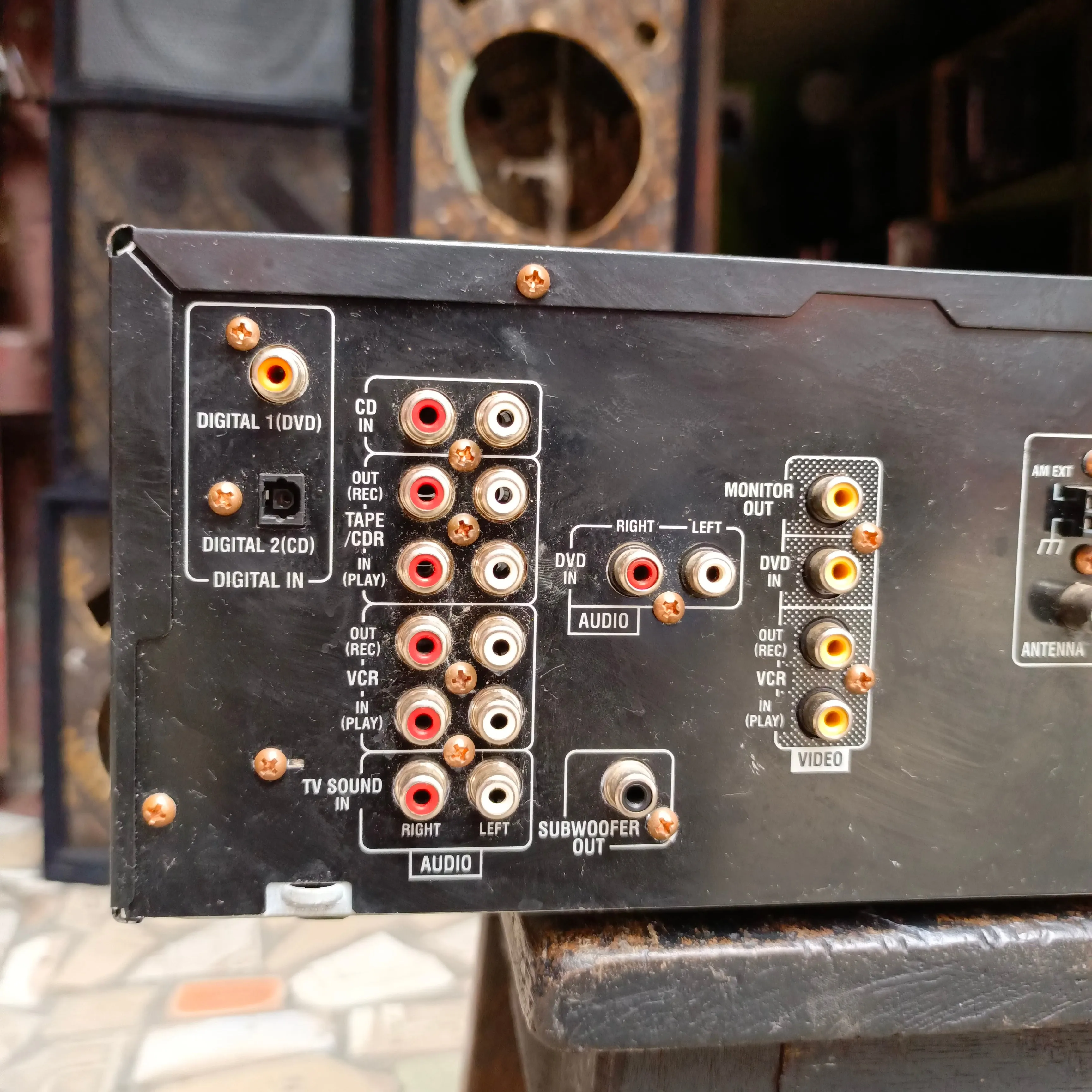 JVC RX5060 Stereo AV Receiver (Amplifier) with 5.1ch output and 5 Audio inputs - Foreign Used