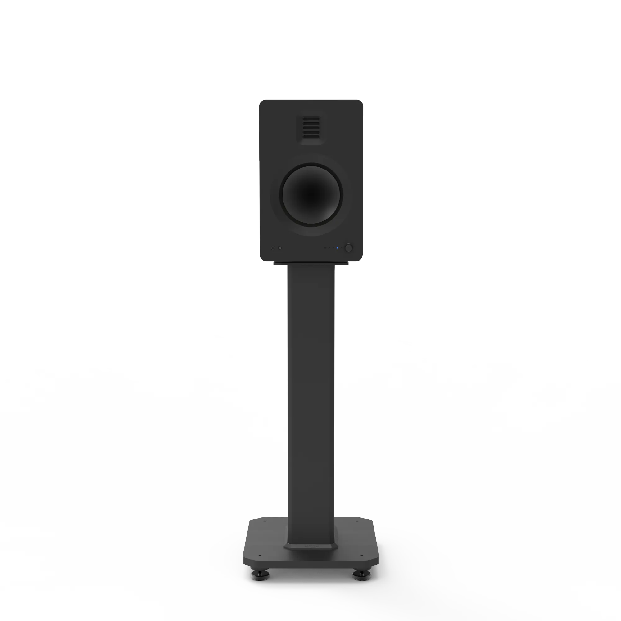 Kanto SX22 22" Tall Fillable Speaker Stands with Isolation Feet - Pair, Black