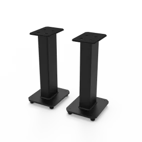 Kanto SX22 22" Tall Fillable Speaker Stands with Isolation Feet - Pair, Black