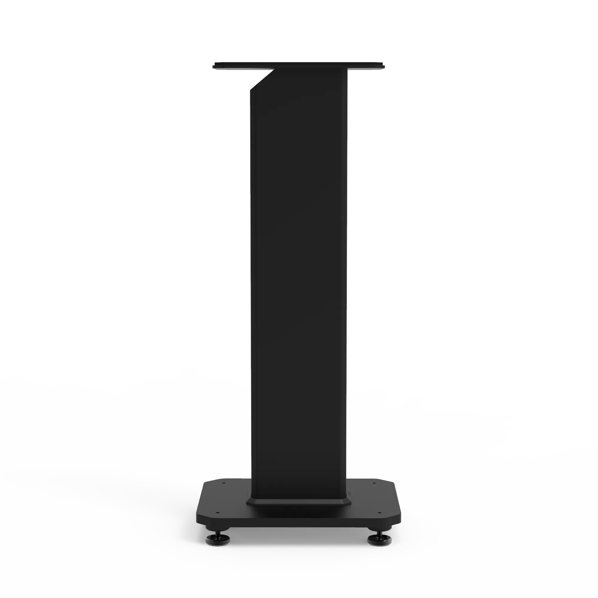 Kanto SX26 26" Tall Fillable Speaker Stands with Isolation Feet - Pair, Black