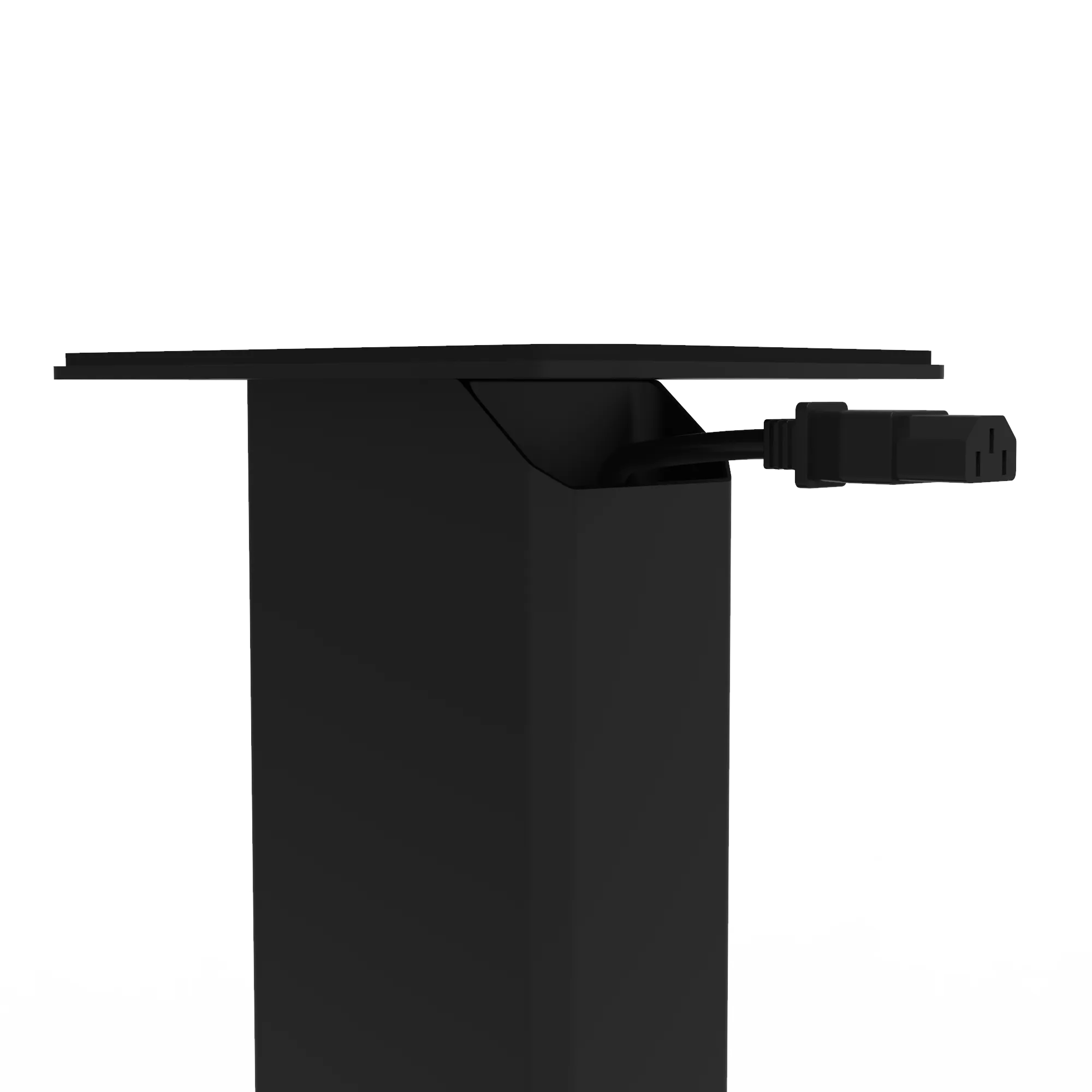 Kanto TUK 260W Powered Bookshelf Speakers - Pair, Matte Black with SX22 Black Stand Bundle
