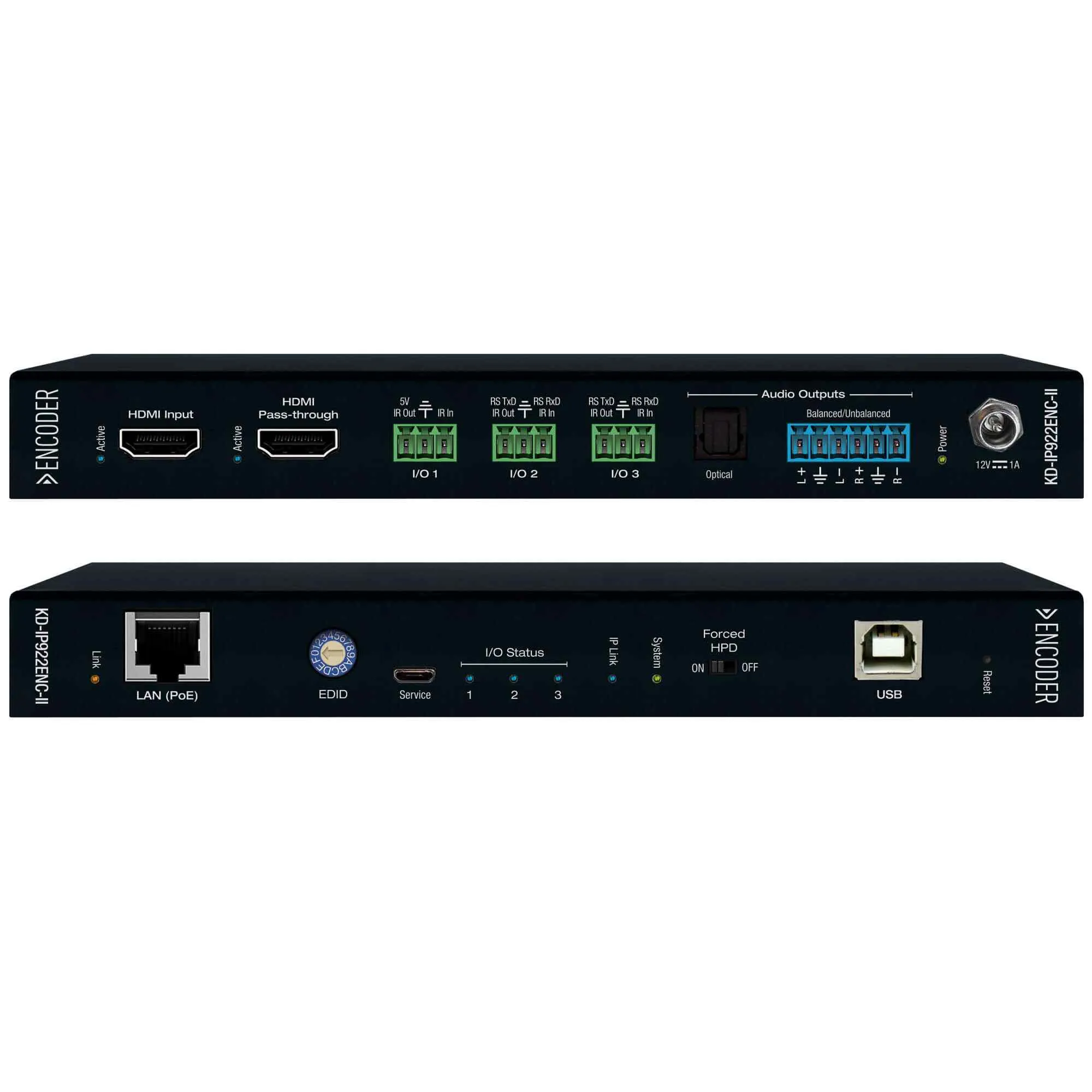 Key Digital KD-IP922ENC-II A/V IP System Encoder