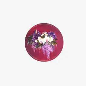 Kingfisher & Orchid Compact Mirror