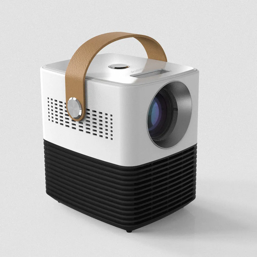L7 Mini Home Theater Projector 2000 Lumens Portable 3D Projector 1080p For Playing Games With 3W Stereo Speakers