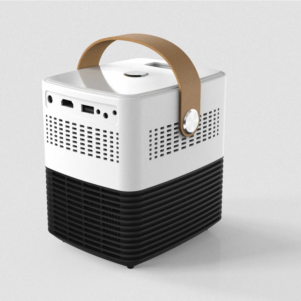 L7 Mini Home Theater Projector 2000 Lumens Portable 3D Projector 1080p For Playing Games With 3W Stereo Speakers