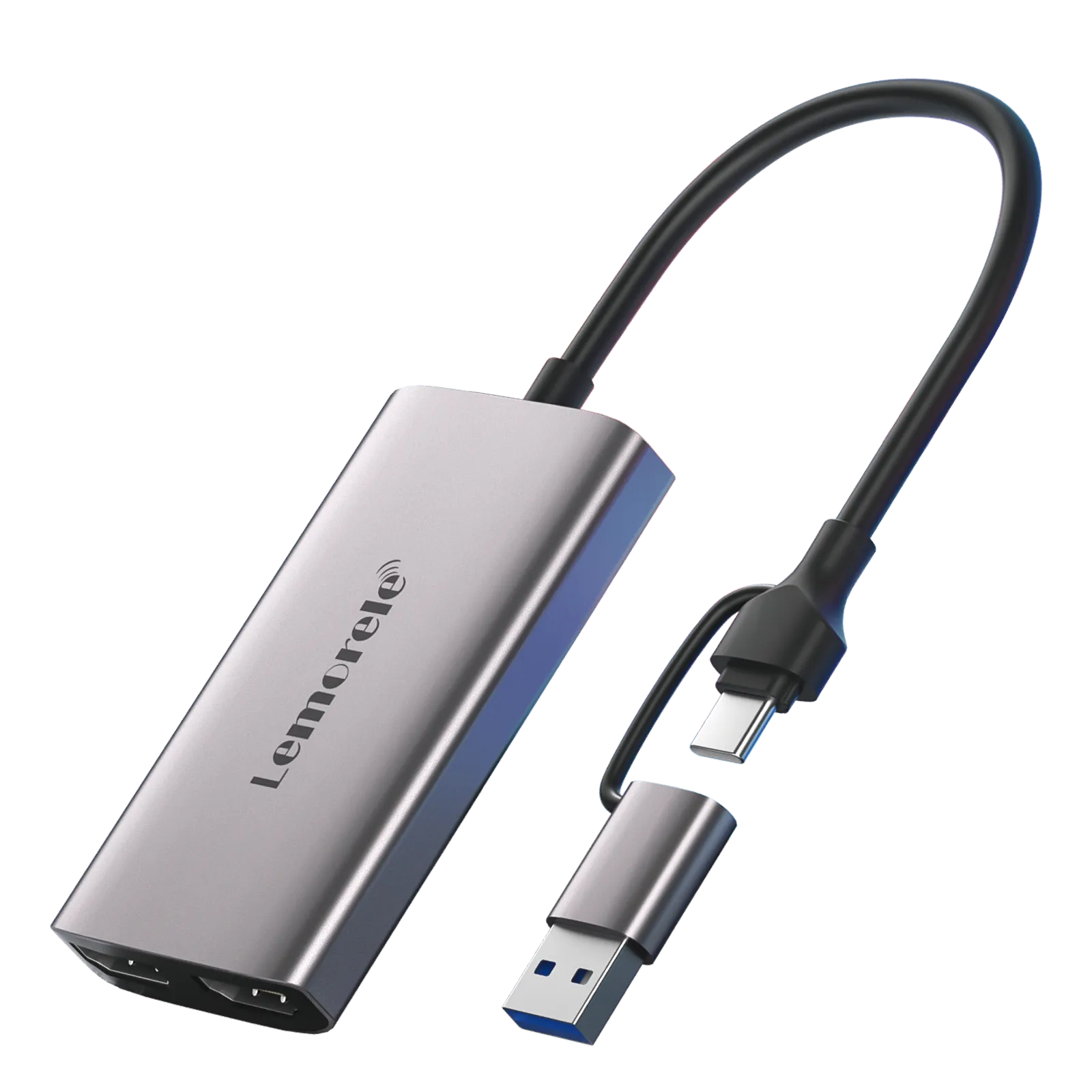 Lemorele 4K Capture Card HDMI to USB C & USB 3.0 【#AC02L】