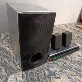 LG 2.1Ch 500W DVD Home Theater System (USB, FM, Aux, HDMI out) - Foreign Used