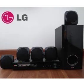 LG DH4130S 5.1 Channel 330W DVD Home Cinema System - USB, FM Radio, AUX, HDMI Output - Pre-Owned