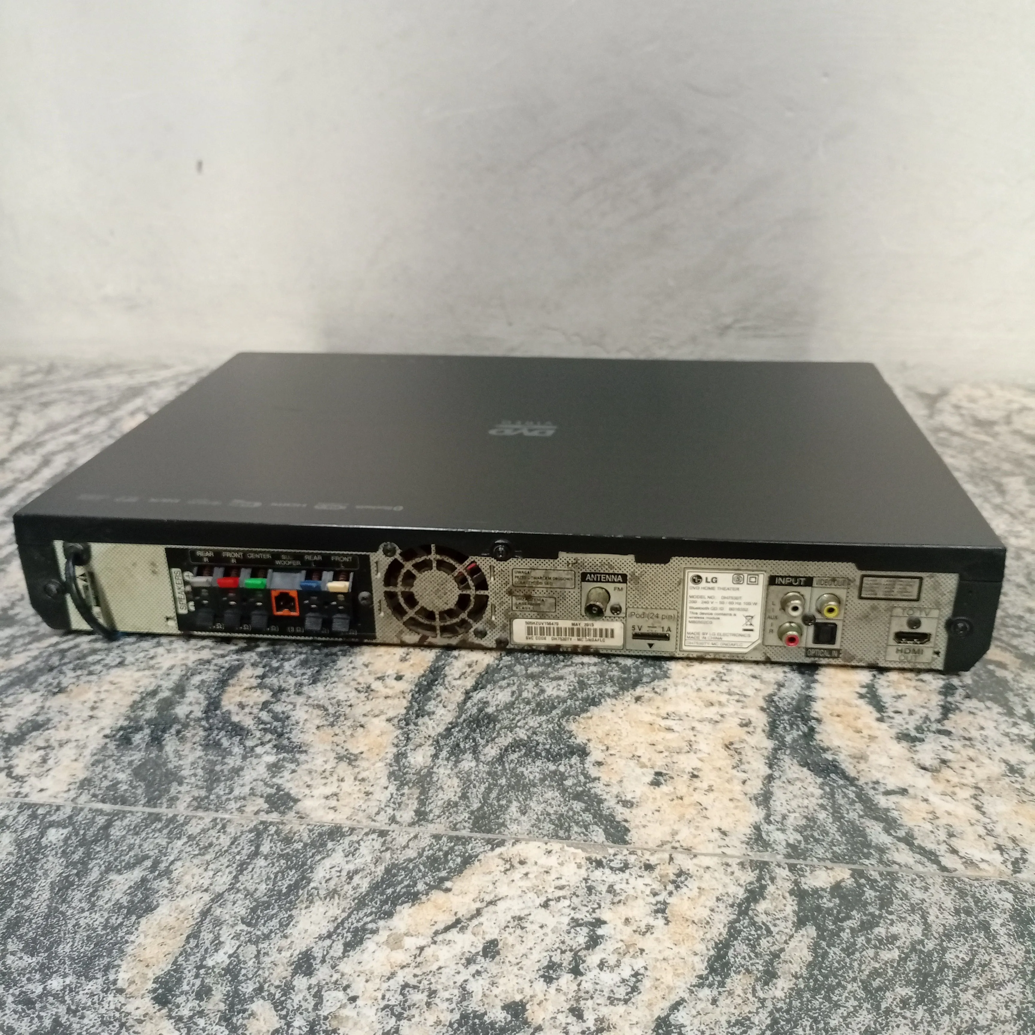 LG DH7530T 5.1Ch 1200Watts Bluetooth DVD Home Theater Machine Head - London Used