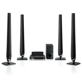 LG HT806THW 5.1Ch 850W Bluetooth DVD Home Theater System (USB, FM, Aux, Optical, HDMI Out) - Foreign Used
