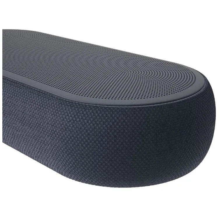 LG QP5 Bluetooth Soundbar with Meridian Technology, High Resolution Audio, Dolby Atmos, DTS:X & Wireless Subwoofer, Black