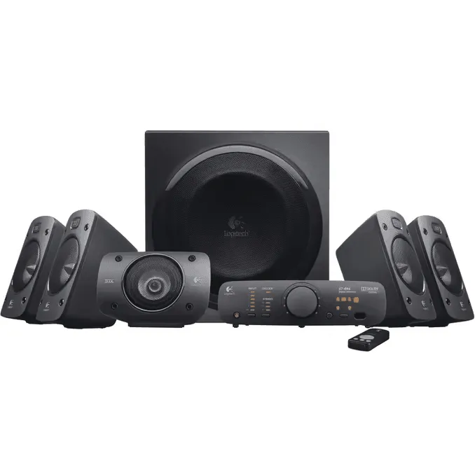 Logitech Z906 5.1 Surround Sound Speaker System DTS Dolby THX