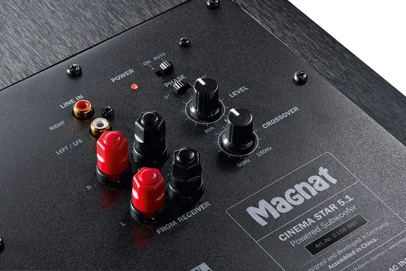 Magnat Cinemastar 5.1 Home Cinema System with Active Subwoofer