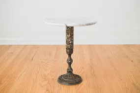 Marble & Brass Table
