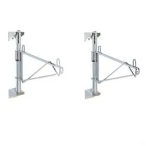 Metro AW31C Wall Mount Mid Unit Kit, Supports One 18" Shelf Level