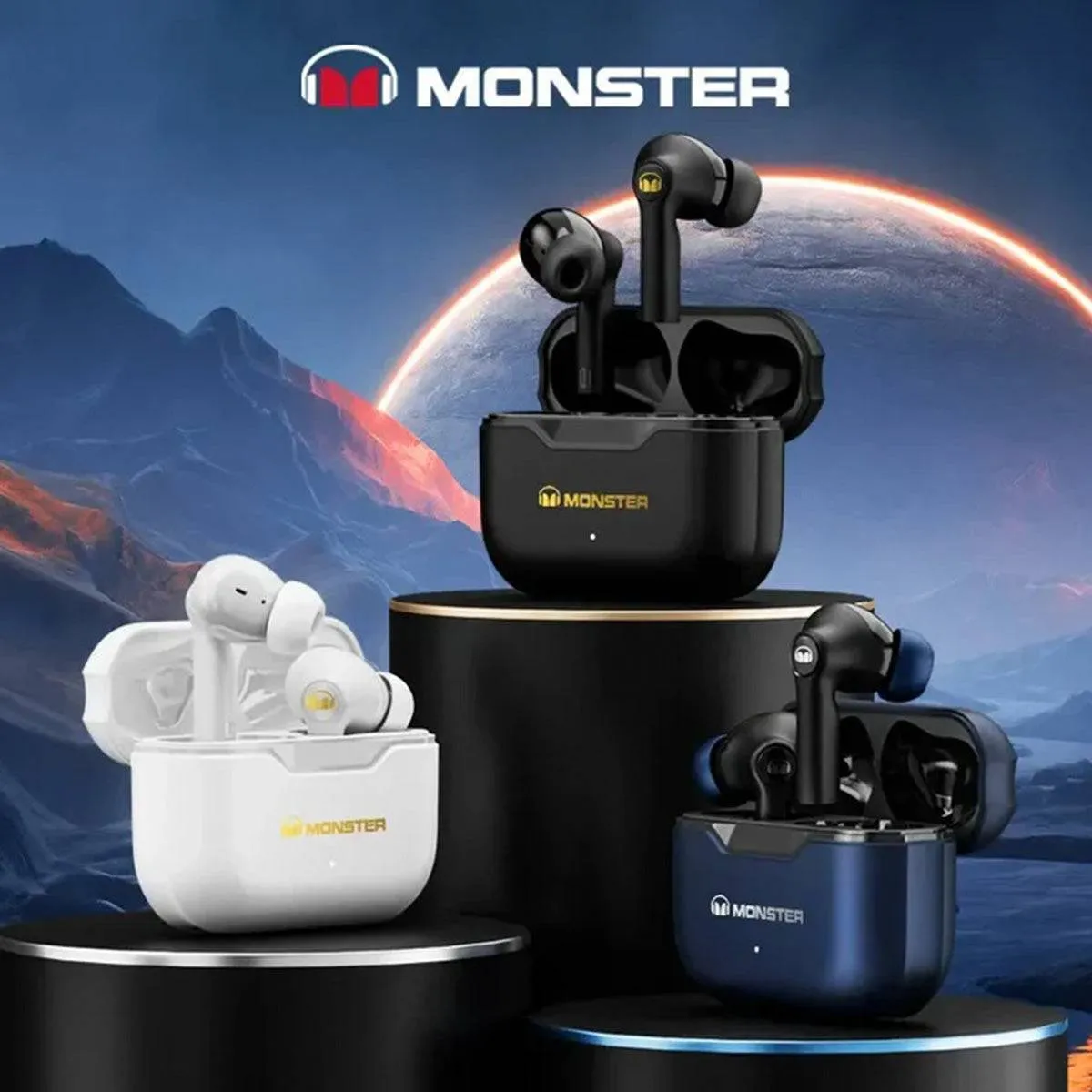 MONSTER XKT02 TWS Wireless Bluetooth Earphones