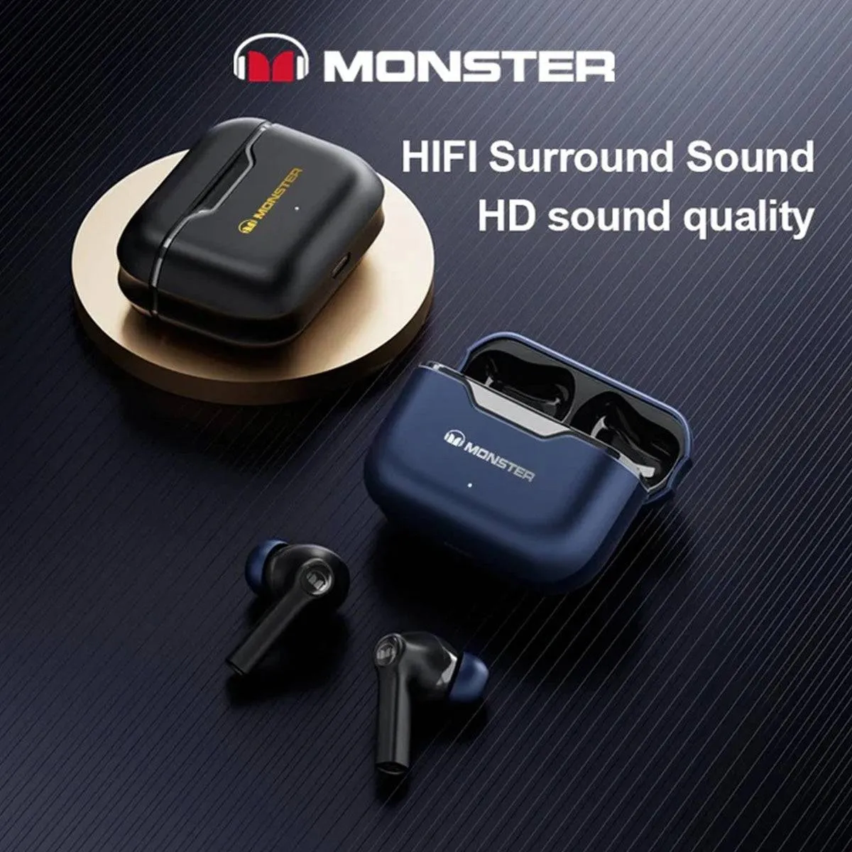 MONSTER XKT02 TWS Wireless Bluetooth Earphones