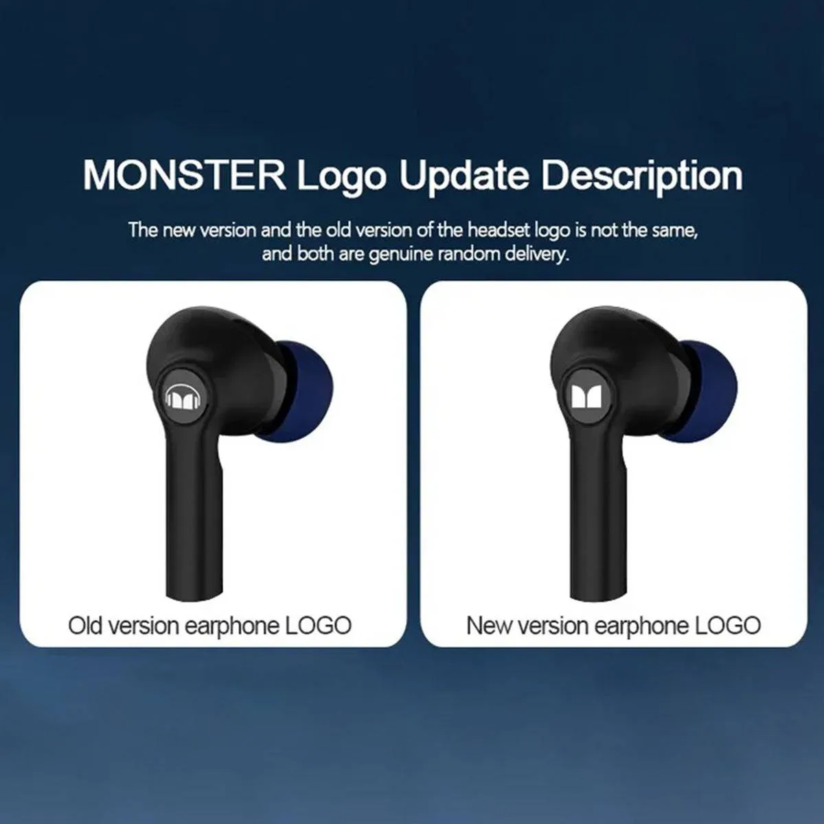 MONSTER XKT02 TWS Wireless Bluetooth Earphones