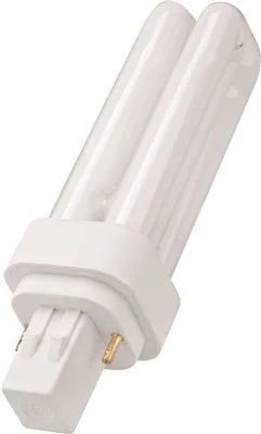 Monument Dual Tube Compact Fluorescent Lamp 13 Watts 3500K 82 Cri Gx23-2 Base Energy Saving