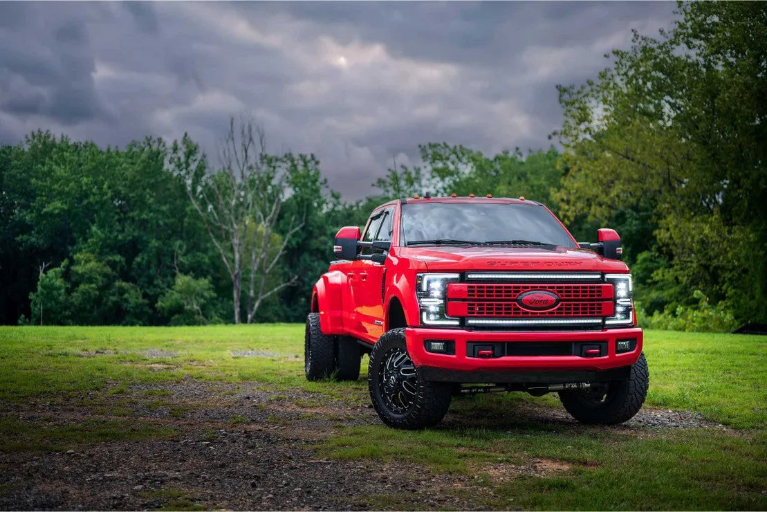 Morimoto Headlights Ford Super Duty (2017-2019) [w/ Sequential LED Turn] XB Hybrid - Black