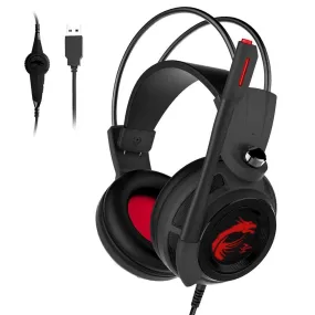 MSI DS502 Gaming Headset 7.1 Surround Sound