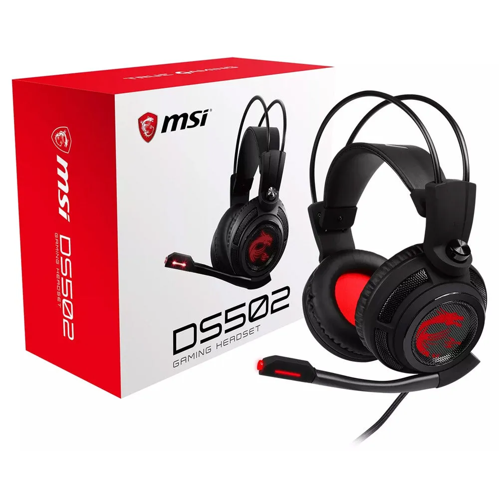 MSI DS502 Gaming Headset 7.1 Surround Sound