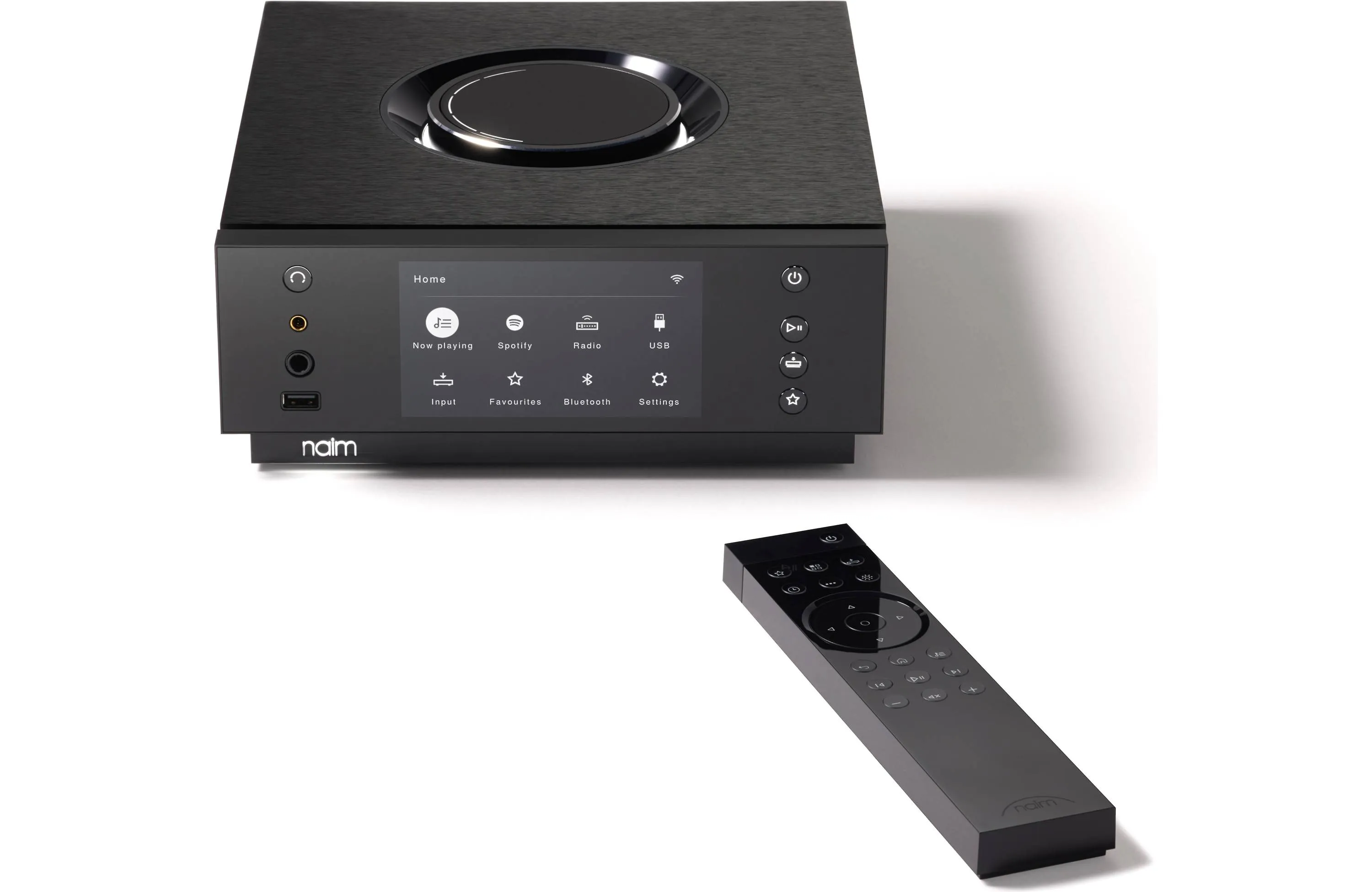 Naim Audio Uniti Atom Headphone Edition Headphone Amplifier with Built-in DAC, Wi-Fi, Bluetooth and Apple AirPlay 2