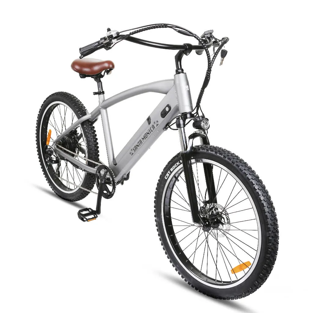 Nakto 26" Santa Monica 500W, 48V Cruiser Electric Bike