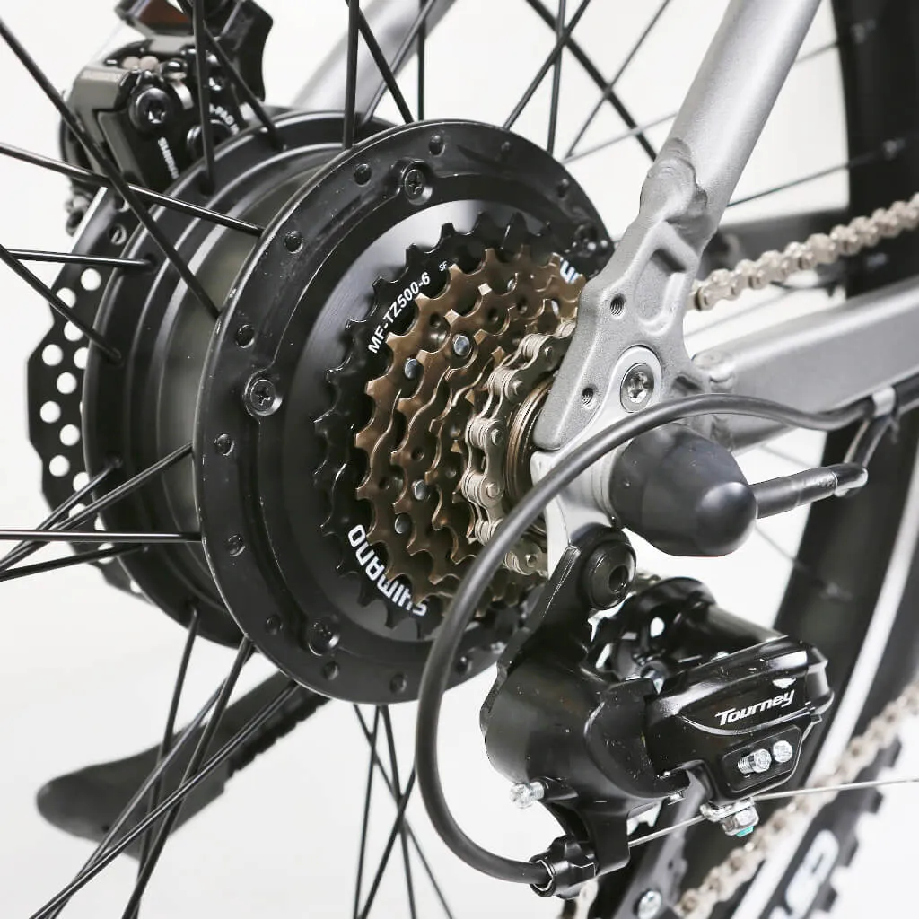 Nakto 26" Santa Monica 500W, 48V Cruiser Electric Bike