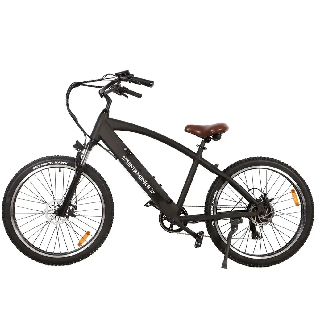 Nakto 26" Santa Monica 500W, 48V Cruiser Electric Bike